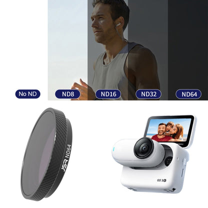 For Insta360 GO 3S JUNESTAR Camera Lens Filter, Filter:ND64 - Len Accessories by JSR | Online Shopping South Africa | PMC Jewellery | Buy Now Pay Later Mobicred