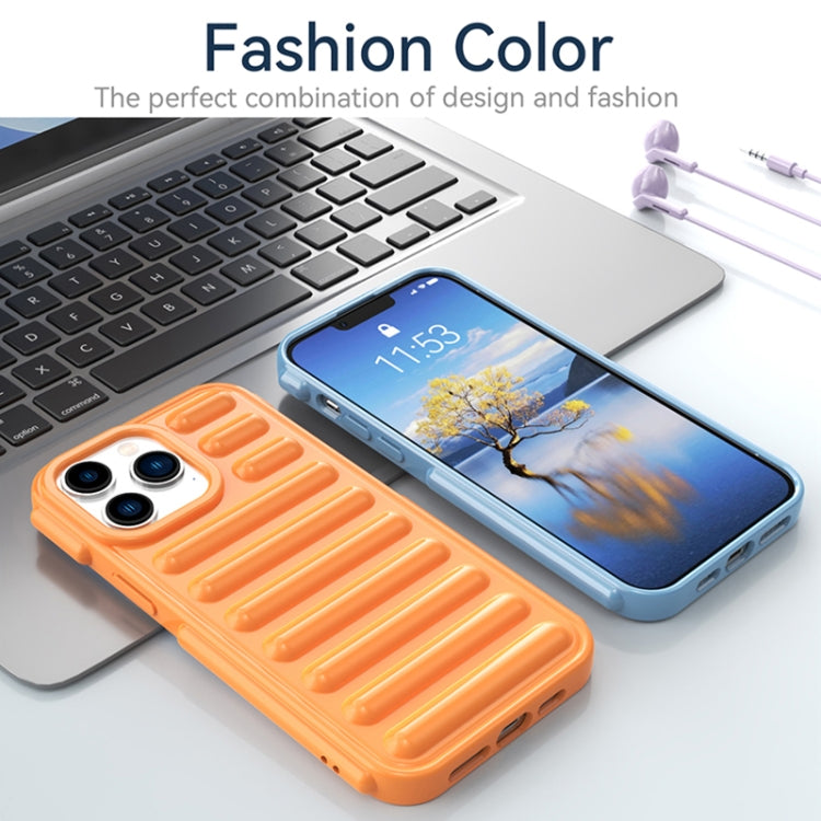 For iPhone 16e Capsule Series Candy Color TPU Phone Case(Blue) - iPhone 16e Cases by PMC TechLife | Online Shopping South Africa | PMC TechLife | Buy Now Pay Later Mobicred
