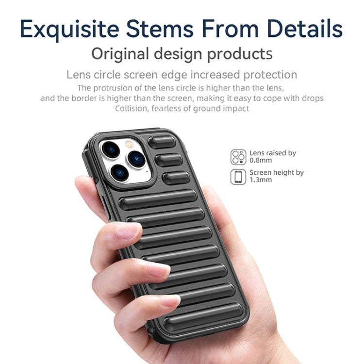For iPhone 16 Capsule Series Candy Color TPU Phone Case(Orange) - iPhone 16 Cases by PMC TechLife | Online Shopping South Africa | PMC TechLife | Buy Now Pay Later Mobicred
