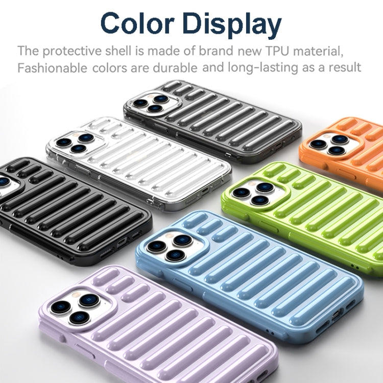 For iPhone 16e Capsule Series Candy Color TPU Phone Case(Blue) - iPhone 16e Cases by PMC TechLife | Online Shopping South Africa | PMC TechLife | Buy Now Pay Later Mobicred