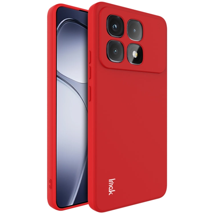 For Redmi K70 Ultra 5G IMAK UC-4 Series Straight Edge TPU Soft Phone Case(Red) - Xiaomi Cases by imak | Online Shopping South Africa | PMC Jewellery | Buy Now Pay Later Mobicred