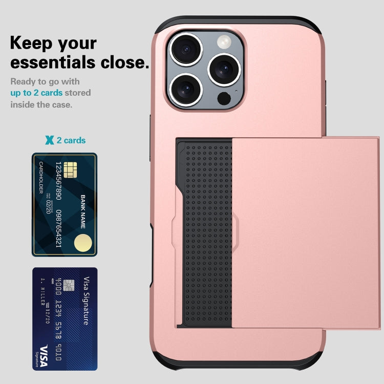 For iPhone 16e Shockproof Armor Phone Case with Card Slot(White) - iPhone 16e Cases by PMC TechLife | Online Shopping South Africa | PMC TechLife | Buy Now Pay Later Mobicred