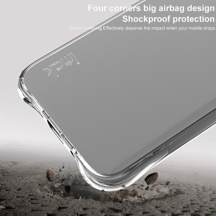 For HTC U24 Pro imak Shockproof Airbag TPU Phone Case(Transparent) - More Brand by imak | Online Shopping South Africa | PMC Jewellery | Buy Now Pay Later Mobicred