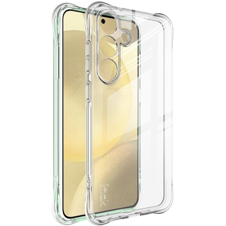 For Samsung Galaxy S25 5G imak Shockproof Airbag TPU Phone Case(Transparent) - Galaxy S25 5G Cases by imak | Online Shopping South Africa | PMC Jewellery | Buy Now Pay Later Mobicred