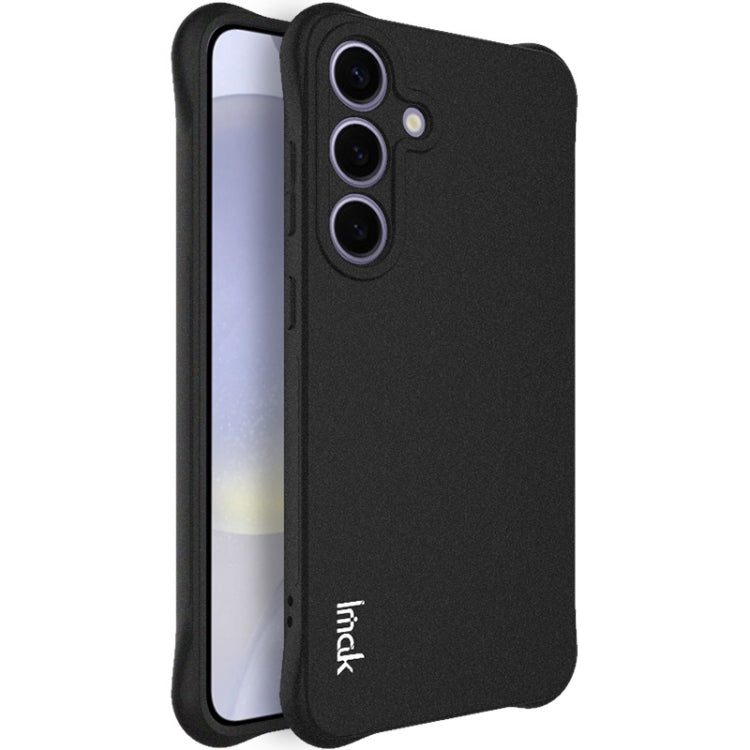 For Samsung Galaxy S25 5G imak Shockproof Airbag TPU Phone Case(Matte Black) - Galaxy S25 5G Cases by imak | Online Shopping South Africa | PMC Jewellery | Buy Now Pay Later Mobicred