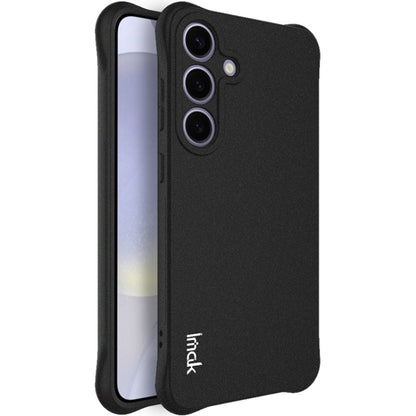 For Samsung Galaxy S25 5G imak Shockproof Airbag TPU Phone Case(Matte Black) - Galaxy S25 5G Cases by imak | Online Shopping South Africa | PMC Jewellery | Buy Now Pay Later Mobicred