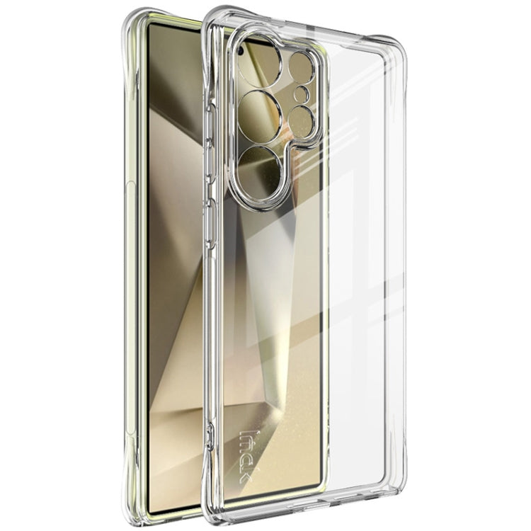 For Samsung Galaxy S25 Ultra 5G imak Shockproof Airbag TPU Phone Case(Transparent) - Galaxy S25 Ultra 5G Cases by imak | Online Shopping South Africa | PMC Jewellery | Buy Now Pay Later Mobicred