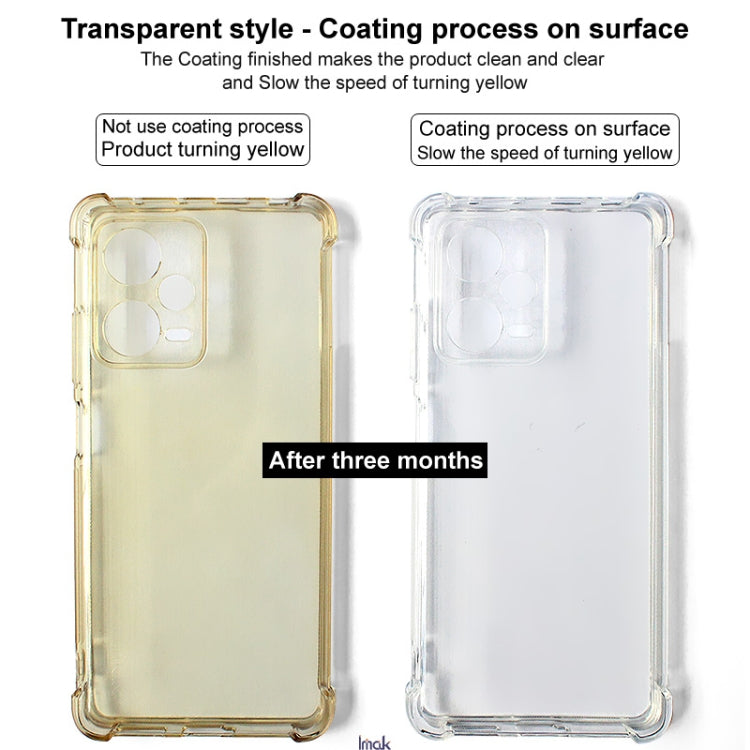 For Samsung Galaxy S25+ 5G imak Shockproof Airbag TPU Phone Case(Transparent) - Galaxy S25+ 5G Cases by imak | Online Shopping South Africa | PMC Jewellery | Buy Now Pay Later Mobicred