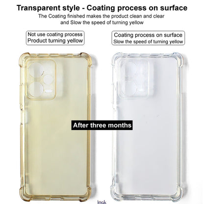 For Samsung Galaxy S25+ 5G imak Shockproof Airbag TPU Phone Case(Transparent Black) - Galaxy S25+ 5G Cases by imak | Online Shopping South Africa | PMC Jewellery | Buy Now Pay Later Mobicred