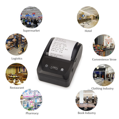 BT-581 58mm USB-C/Type-C + Bluetooth Portable Thermal Printer(EU Plug) - Printer by PMC Jewellery | Online Shopping South Africa | PMC Jewellery | Buy Now Pay Later Mobicred