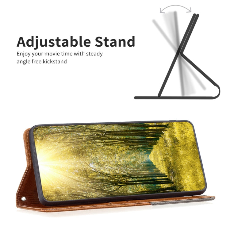 For Samsung Galaxy S25+ 5G Rhombus Texture Magnetic Leather Phone Case(Yellow) - Galaxy S25+ 5G Cases by PMC Jewellery | Online Shopping South Africa | PMC Jewellery | Buy Now Pay Later Mobicred