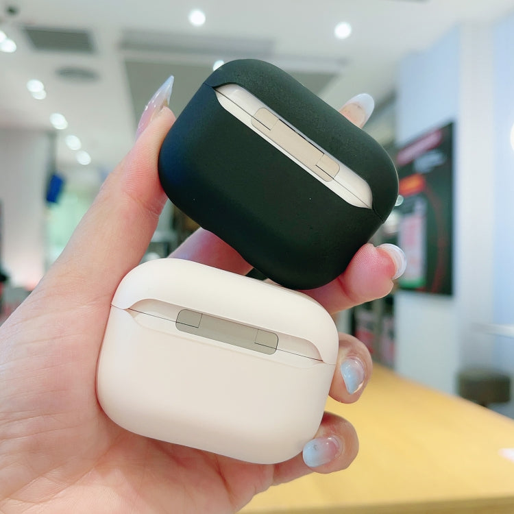 For AirPods Pro Phantom Panda Pattern Earbuds Box Frosted TPU Case(White) - For AirPods Pro by PMC Jewellery | Online Shopping South Africa | PMC Jewellery | Buy Now Pay Later Mobicred