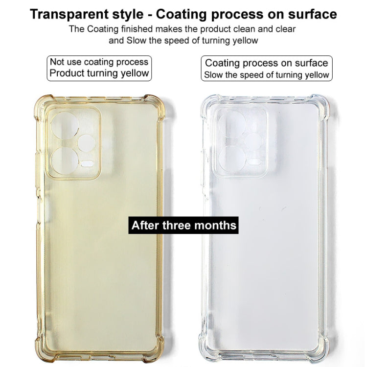 For iPhone 16 Pro Max imak Shockproof Airbag TPU Phone Case(Transparent) - iPhone 16 Pro Max Cases by imak | Online Shopping South Africa | PMC Jewellery | Buy Now Pay Later Mobicred