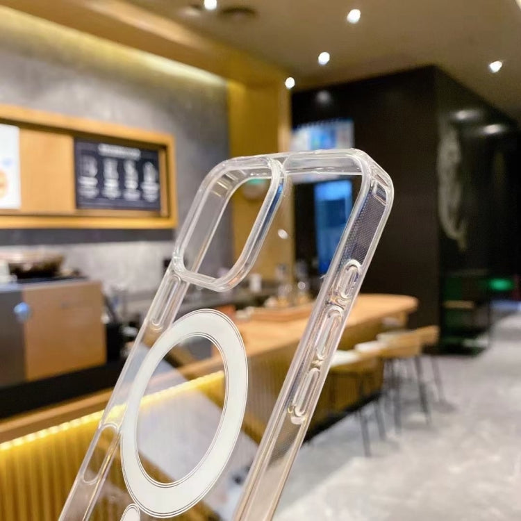 For iPhone 17 Pro Large Hole Camera MagSafe Magnetic Clear Acrylic TPU Case(Transparent) - free shipping - PMc TechLife - Order now!