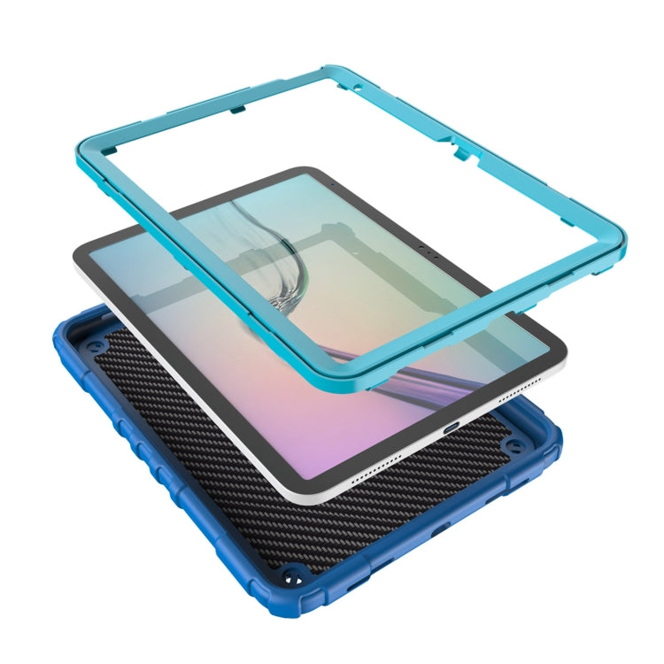 For iPad Air 11 2025 / 2024 Spider Turntable Handle Stress Relief Tablet Case(Blue) - iPad Air 11 2025 / 2024 Cases by PMC TechLife | Online Shopping South Africa | PMC TechLife | Buy Now Pay Later Mobicred