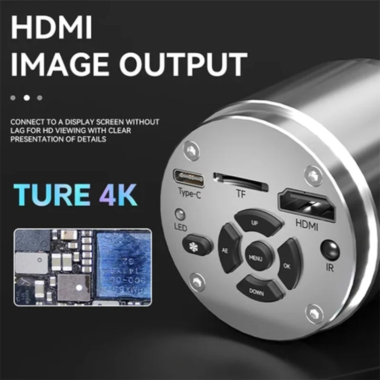 Luowei LW-GK40 UHD 4K Microscope Camera with 5X Digital Zoom / Custom Storage - free shipping - PMC TechLife - Order now!