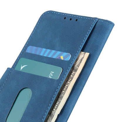 For Samsung Galaxy S25 Ultra 5G KHAZNEH Retro Texture Horizontal Flip Leather Phone Case(Blue) - Galaxy S25 Ultra 5G Cases by PMC Jewellery | Online Shopping South Africa | PMC Jewellery | Buy Now Pay Later Mobicred