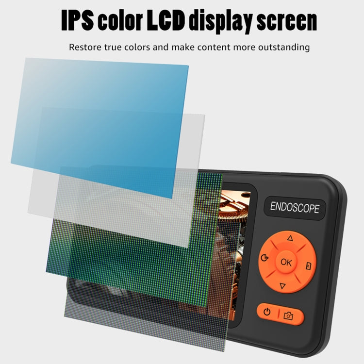 T29 5 inch IPS Screen 3.9mm Single Lens IP67 Waterproof Industrial Endoscope With Bracket, Length:1m -  by PMC TechLife | Online Shopping South Africa | PMC TechLife | Buy Now Pay Later Mobicred