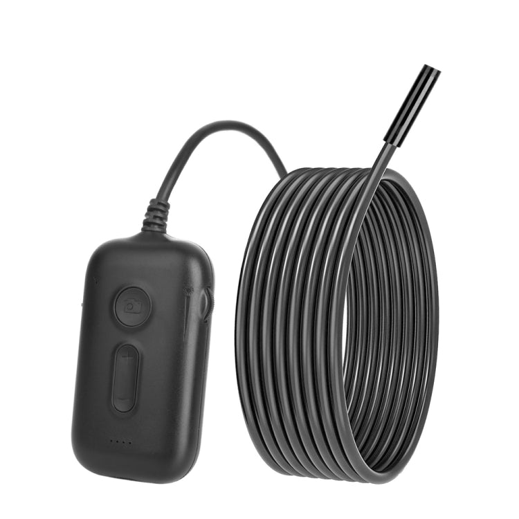 Y15 5.5mm Dual Camera WiFi Connected Hard Cable HD Industrial Endoscope, Length:5m(Black) -  by PMC TechLife | Online Shopping South Africa | PMC TechLife | Buy Now Pay Later Mobicred