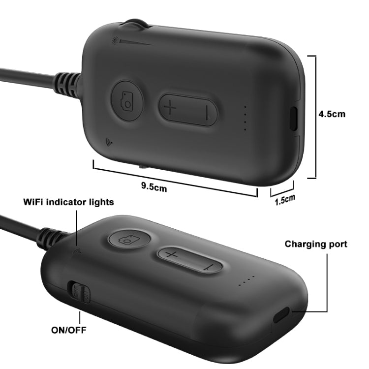 Y15 7.9mm Dual Camera WiFi Connected Hard Cable HD Industrial Endoscope, Length:5m(Black) -  by PMC TechLife | Online Shopping South Africa | PMC TechLife | Buy Now Pay Later Mobicred