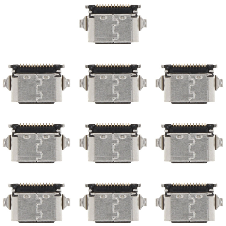 For TCL Tab 10s 9081 9080 10pcs Charging Port Connector - For TCL by PMC TechLife | Online Shopping South Africa | PMC TechLife | Buy Now Pay Later Mobicred