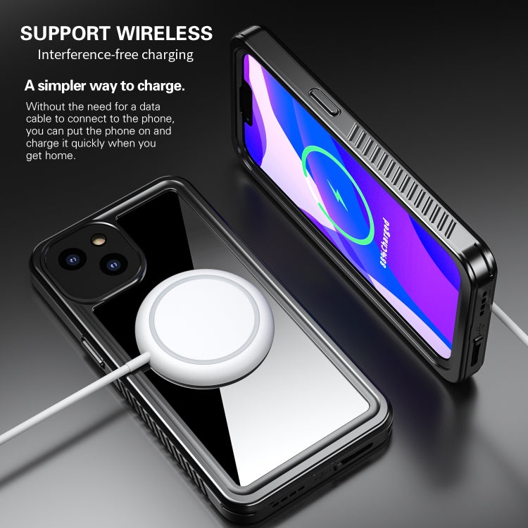 For iPhone 13 RedPepper Shockproof IP68 Waterproof PC + TPU Protective Case(Black) - free shipping - PMc TechLife - Order now!