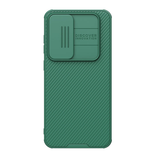 For Samsung Galaxy S24 FE 5G NILLKIN Black Mirror Pro Series Camshield PC Phone Case(Green) - Galaxy S24 FE 5G Cases by NILLKIN | Online Shopping South Africa | PMC Jewellery | Buy Now Pay Later Mobicred