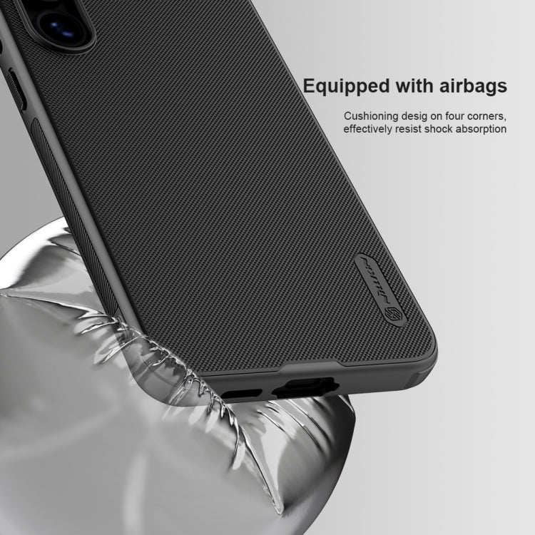 For Samsung Galaxy S24 FE 5G NILLKIN Frosted Shield Pro PC + TPU Phone Case(Black) - Galaxy S24 FE 5G Cases by NILLKIN | Online Shopping South Africa | PMC Jewellery | Buy Now Pay Later Mobicred