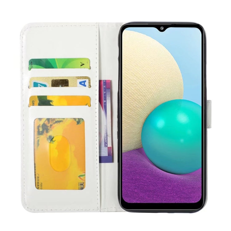 For Samsung Galaxy S25 5G Oil Embossed 3D Drawing Leather Phone Case(Triangular Marble) - Galaxy S25 5G Cases by PMC TechLife | Online Shopping South Africa | PMC TechLife | Buy Now Pay Later Mobicred