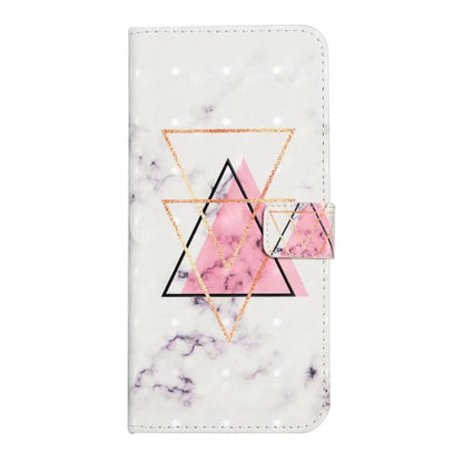 For Samsung Galaxy S25+ 5G Oil Embossed 3D Drawing Leather Phone Case(Triangular Marble) - Galaxy S25+ 5G Cases by PMC Jewellery | Online Shopping South Africa | PMC Jewellery | Buy Now Pay Later Mobicred