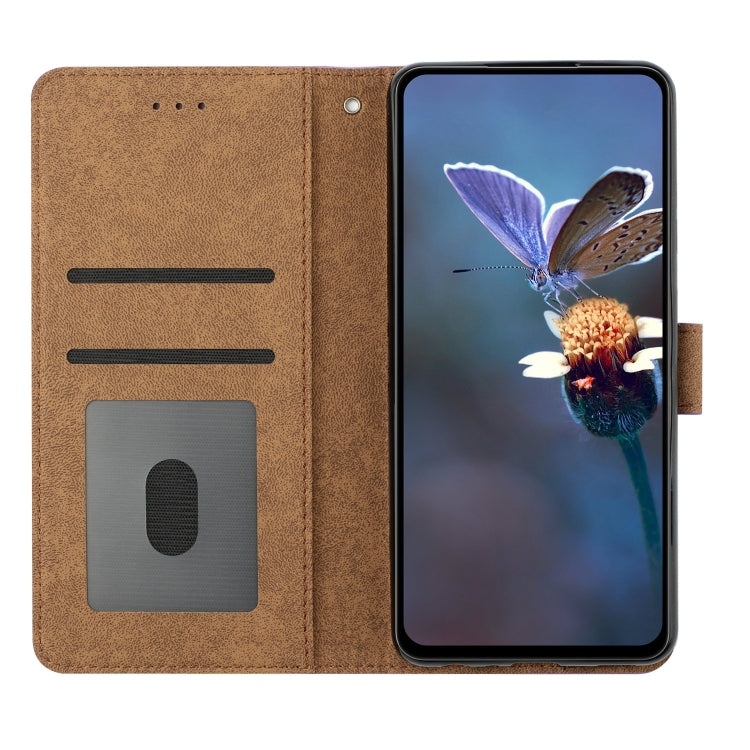 For Samsung Galaxy S25+ 5G Seven Butterflies Embossed Leather Phone Case(Black) - Galaxy S25+ 5G Cases by PMC Jewellery | Online Shopping South Africa | PMC Jewellery | Buy Now Pay Later Mobicred