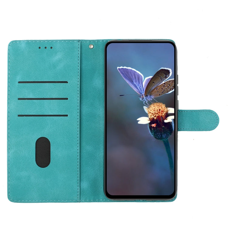 For Samsung Galaxy S25+ 5G Flower Butterfly Embossing Pattern Leather Phone Case(Sky Blue) - Galaxy S25+ 5G Cases by PMC Jewellery | Online Shopping South Africa | PMC Jewellery | Buy Now Pay Later Mobicred