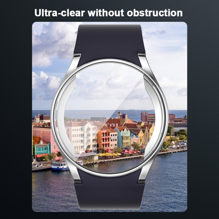For Samsung Galaxy Watch FE 40mm Full Coverage Electroplated TPU Watch Protective Case(Midnight Blue) - Watch Cases by PMC TechLife | Online Shopping South Africa | PMC TechLife | Buy Now Pay Later Mobicred