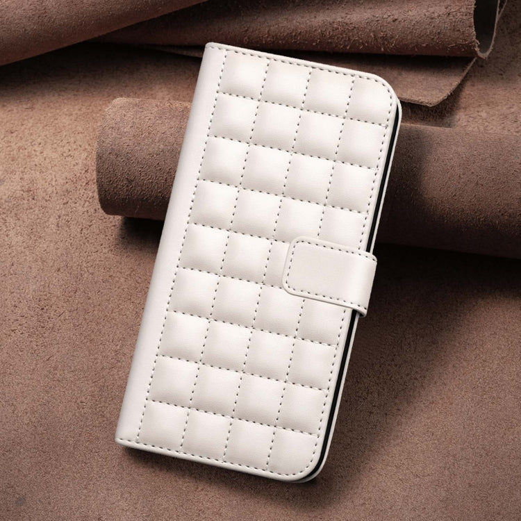 For Google Pixel 9 Pro Square Texture Leather Phone Case(Beige) - Google Cases by PMC TechLife | Online Shopping South Africa | PMC TechLife | Buy Now Pay Later Mobicred