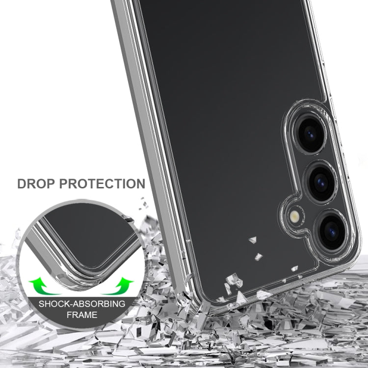 For Samsung Galaxy S25+ 5G Scratchproof Acrylic TPU Phone Case(Transparent) - Galaxy S25+ 5G Cases by PMC Jewellery | Online Shopping South Africa | PMC Jewellery | Buy Now Pay Later Mobicred