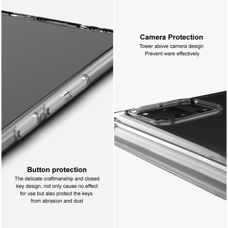 For Google Pixel 9 Pro IMAK UX-5 Series Transparent Shockproof TPU Protective Phone Case(Transparent) - Google Cases by imak | Online Shopping South Africa | PMC TechLife | Buy Now Pay Later Mobicred