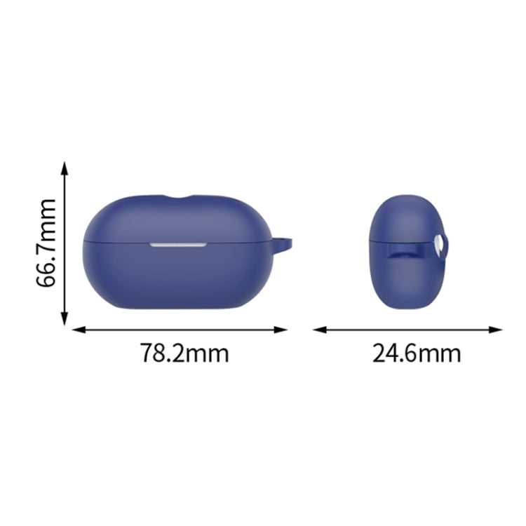 For Beats Solo Buds Wireless Earphones Silicone Protective Case with Hole(White) - Other Case by PMC Jewellery | Online Shopping South Africa | PMC Jewellery | Buy Now Pay Later Mobicred