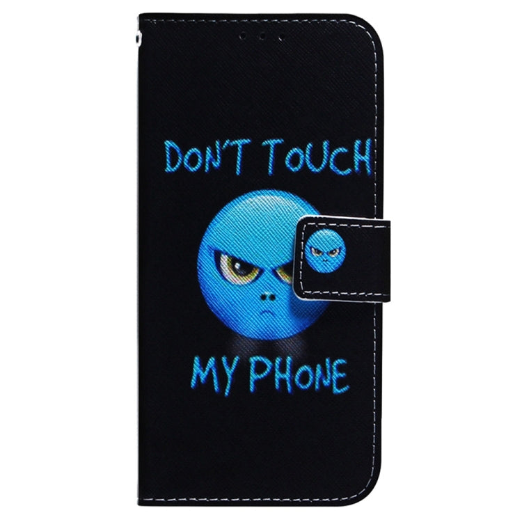 For Samsung Galaxy S25 5G Coloured Drawing Flip Leather Phone Case(Anger) - Galaxy S25 5G Cases by PMC Jewellery | Online Shopping South Africa | PMC Jewellery | Buy Now Pay Later Mobicred