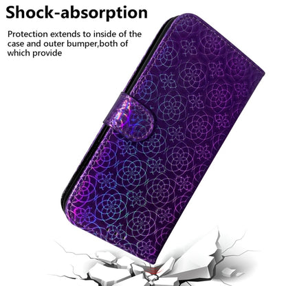 For Samsung Galaxy S25+ 5G Colorful Magnetic Buckle Leather Phone Case(Purple) - Galaxy S25+ 5G Cases by PMC Jewellery | Online Shopping South Africa | PMC Jewellery | Buy Now Pay Later Mobicred