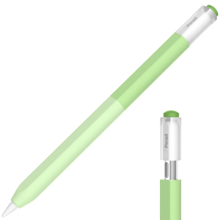 For Apple Pencil USB-C Gradient Silicone Stylus Protective Case(Matcha Green) - Pencil Accessories by PMC Jewellery | Online Shopping South Africa | PMC Jewellery | Buy Now Pay Later Mobicred