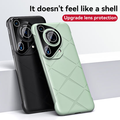 For Huawei Pura 70 Pro Borderless Upshrink Camera Protection Phone Case(Green) - Huawei Cases by PMC Jewellery | Online Shopping South Africa | PMC Jewellery | Buy Now Pay Later Mobicred