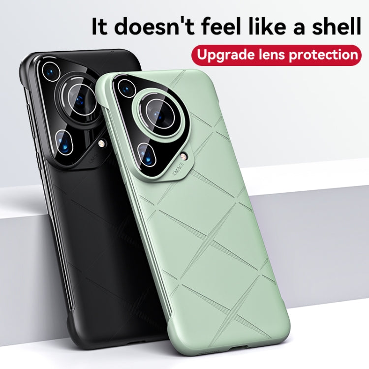 For Huawei Pura 70 Pro Borderless Upshrink Camera Protection Phone Case(Silver) - Huawei Cases by PMC Jewellery | Online Shopping South Africa | PMC Jewellery | Buy Now Pay Later Mobicred