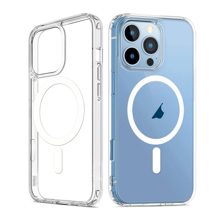 For iPhone 16 Pro ViLi MAG-C Series MagSafe Magnetic PC + TPU Phone Case(Transparent) - iPhone 16 Pro Cases by ViLi | Online Shopping South Africa | PMC Jewellery | Buy Now Pay Later Mobicred