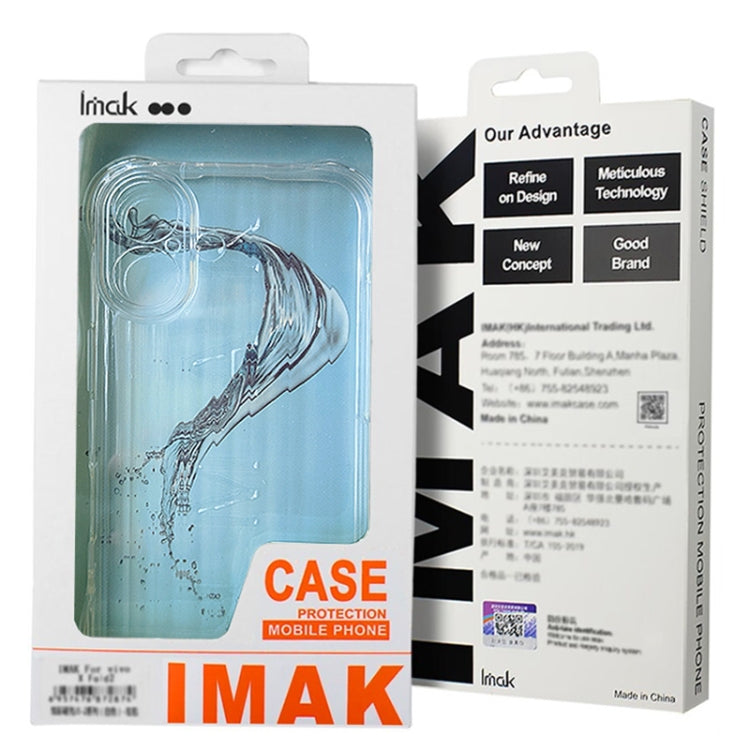 For Google Pixel 9 / Pixel 9 Pro IMAK Space Shield PC + TPU Airbag Shockproof Phone Case(Transparent) - Google Cases by imak | Online Shopping South Africa | PMC Jewellery | Buy Now Pay Later Mobicred