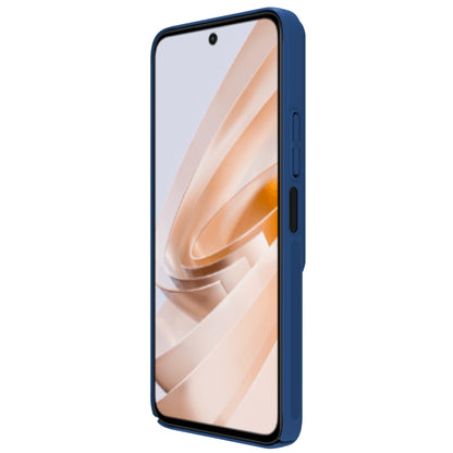 For Redmi Note 13R 5G / 13 4G NILLKIN Black Mirror Series Camshield PC Phone Case(Blue) - Redmi 13 Cases by NILLKIN | Online Shopping South Africa | PMC Jewellery | Buy Now Pay Later Mobicred