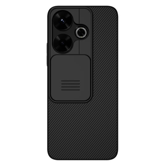 For Xiaomi Poco M6 4G NILLKIN Black Mirror Series Camshield PC Phone Case(Black) - Xiaomi Cases by NILLKIN | Online Shopping South Africa | PMC Jewellery | Buy Now Pay Later Mobicred