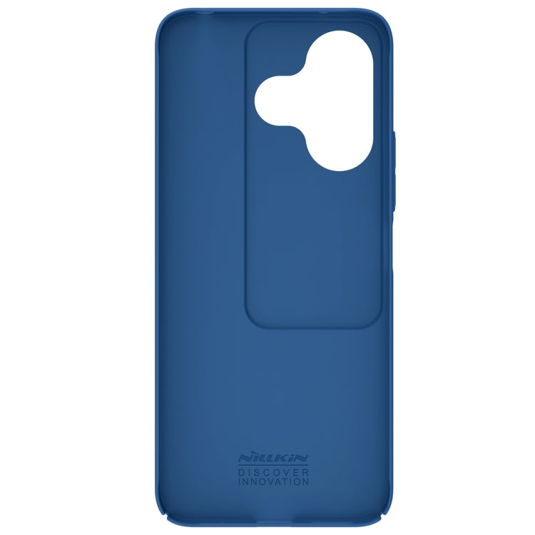 For Xiaomi Poco M6 4G NILLKIN Black Mirror Series Camshield PC Phone Case(Blue) - Xiaomi Cases by NILLKIN | Online Shopping South Africa | PMC Jewellery | Buy Now Pay Later Mobicred