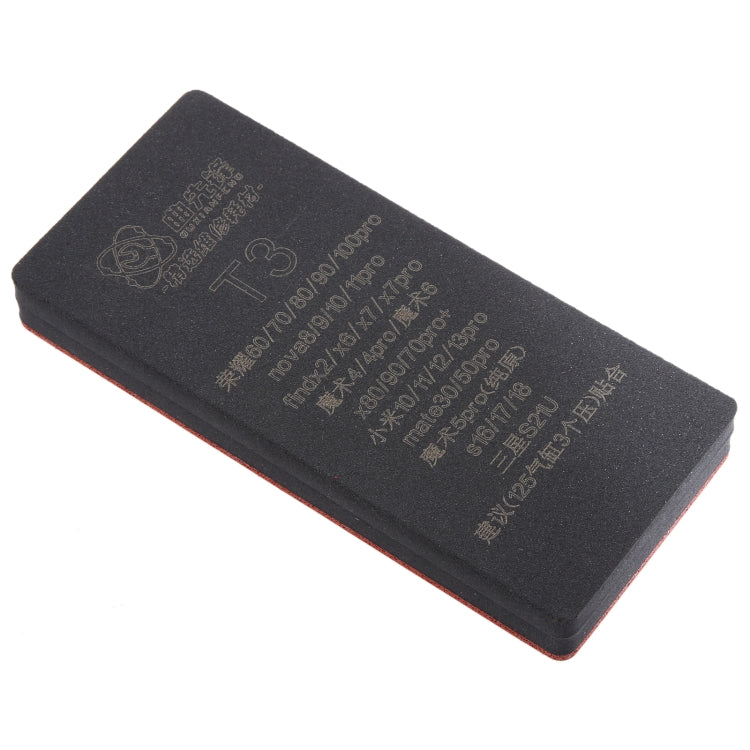 T3 Curved LCD Screen Bonding Mat - Working Mat by PMC TechLife | Online Shopping South Africa | PMC TechLife | Buy Now Pay Later Mobicred