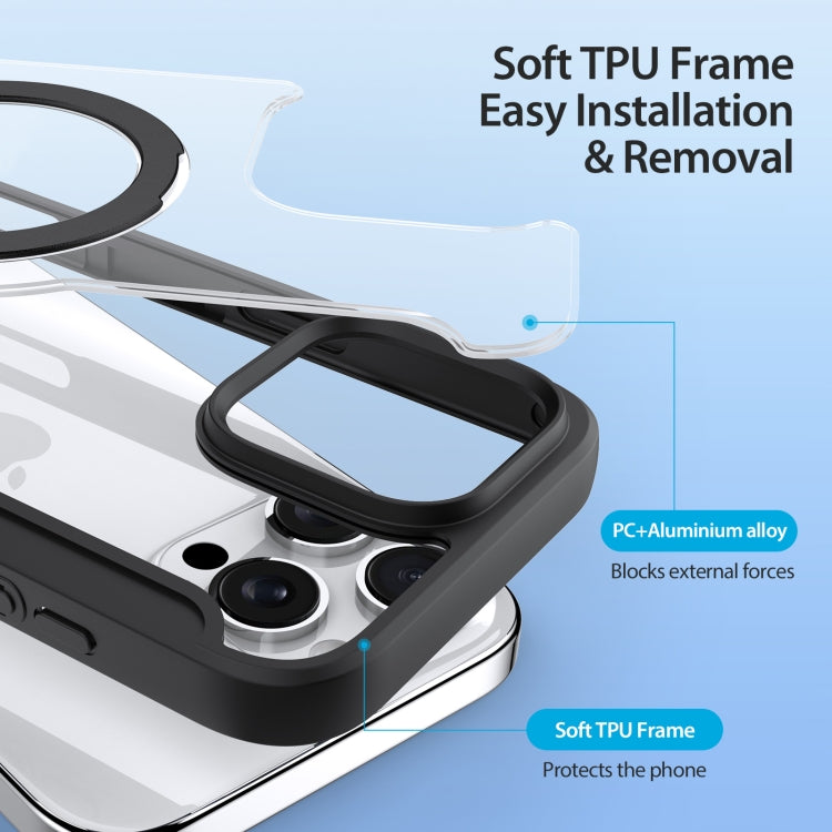 For iPhone 16 Pro Max DUX DUCIS Skin X Pro Series MagSafe Ring Holder Leather Phone Case(Black) - free shipping - PMC TechLife - Order now!