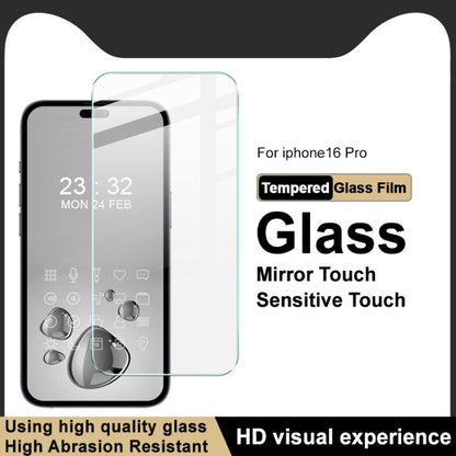 For iPhone 16 Pro imak H Series Full Screen Tempered Glass Film - iPhone 16 Pro Tempered Glass by imak | Online Shopping South Africa | PMC Jewellery | Buy Now Pay Later Mobicred